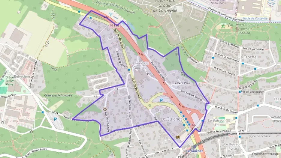 Appartement 25 m² une piece à vendre à Orsay Appartement 25 m² une piece à vendre à Orsay