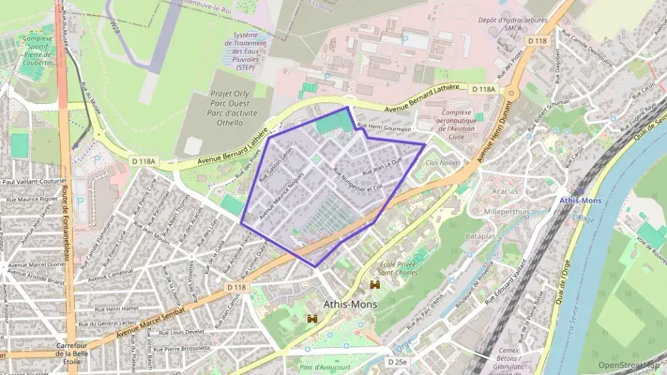 Appartement 59 m² trois pièces à vendre à Athis-Mons