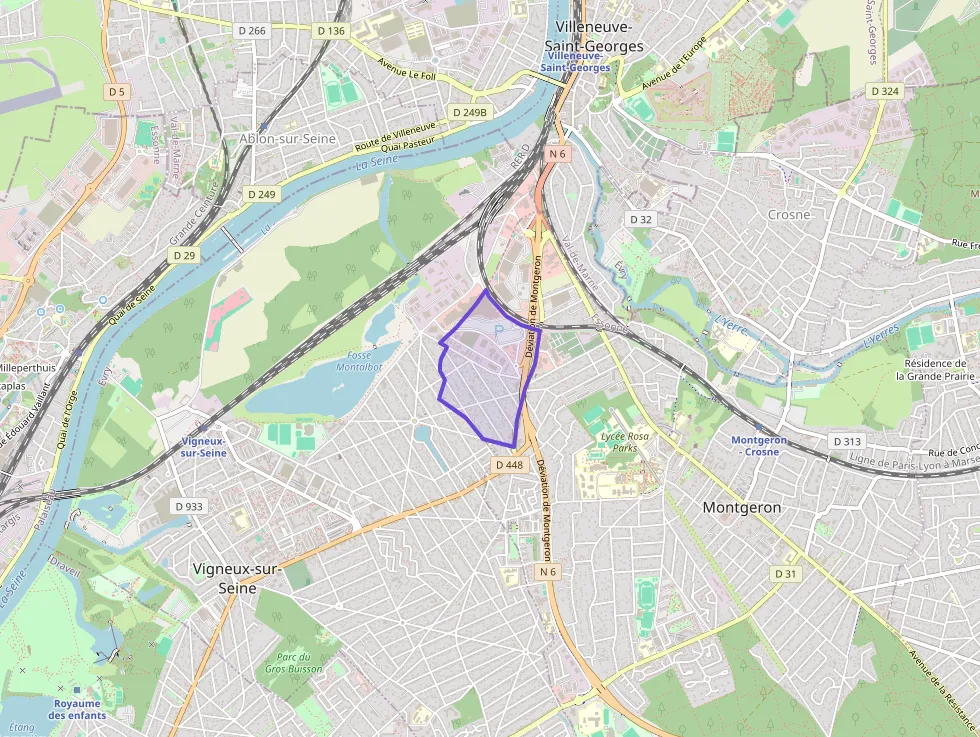 Appartement 58 m² trois pièces à vendre à Montgeron