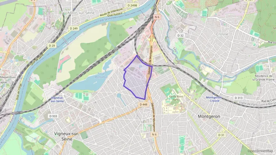 Appartement 58 m² trois pièces à vendre à Montgeron Appartement 58 m² trois pièces à vendre à Montgeron