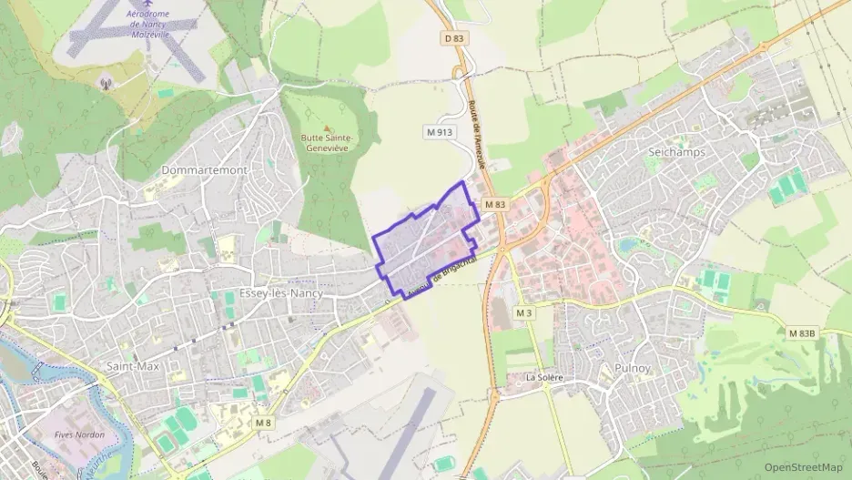 Appartement 56 m² trois pièces à vendre à Essey-lès-Nancy