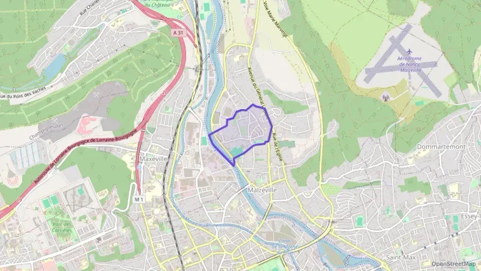 Appartement 48 m² deux pieces à vendre à Malzéville Appartement 48 m² deux pieces à vendre à Malzéville