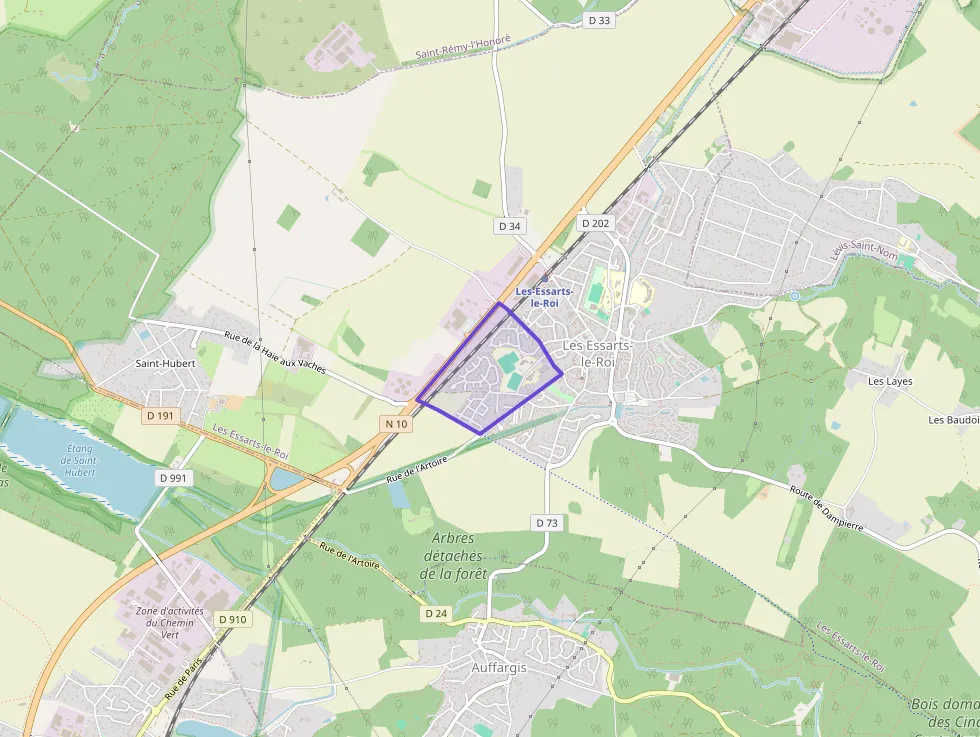 Appartement 80 m² quatre pièces à vendre à Les Essarts-le-Roi