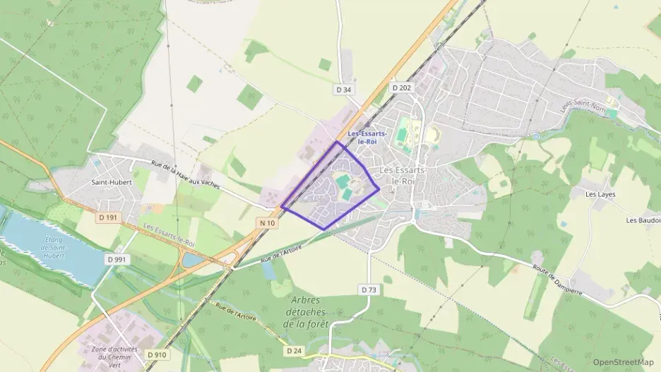 Appartement 80 m² quatre pièces à vendre à Les Essarts-le-Roi