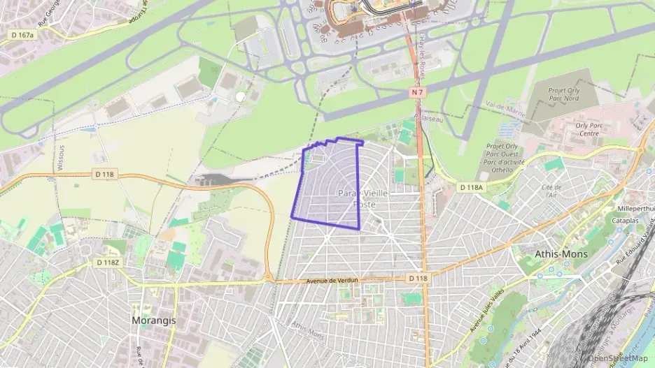 Appartement 43 m² trois pièces à vendre à Paray-Vieille-Poste
