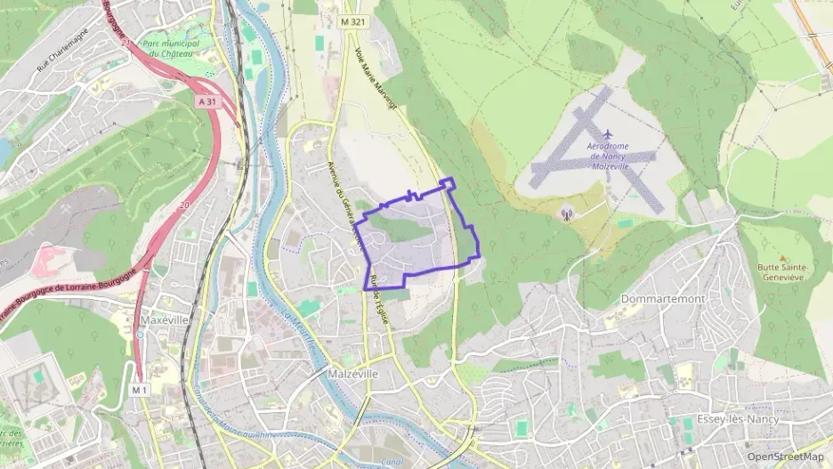 Appartement 40 m² deux pieces à vendre à Malzéville