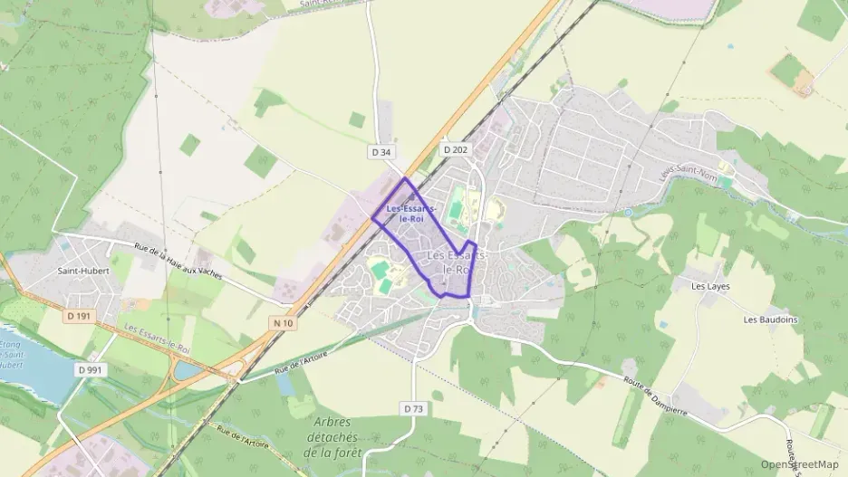 Appartement 62 m² deux pieces à vendre à Les Essarts-le-Roi