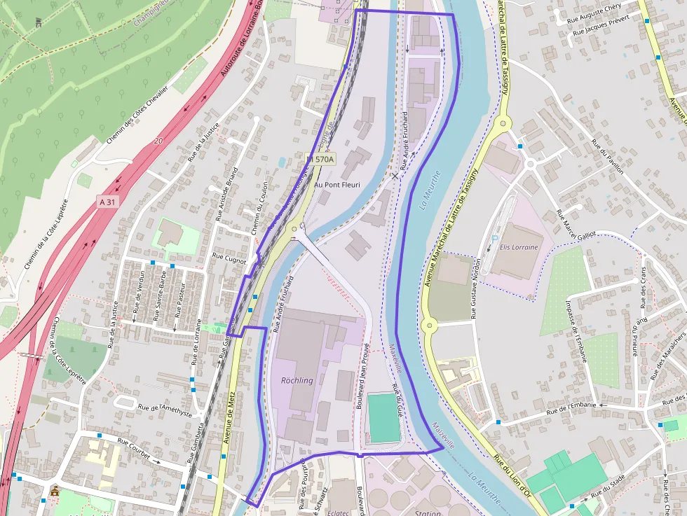 Appartement 42 m² une piece à vendre à Maxéville