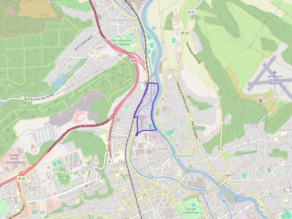 Appartement 42 m² une piece à vendre à Maxéville