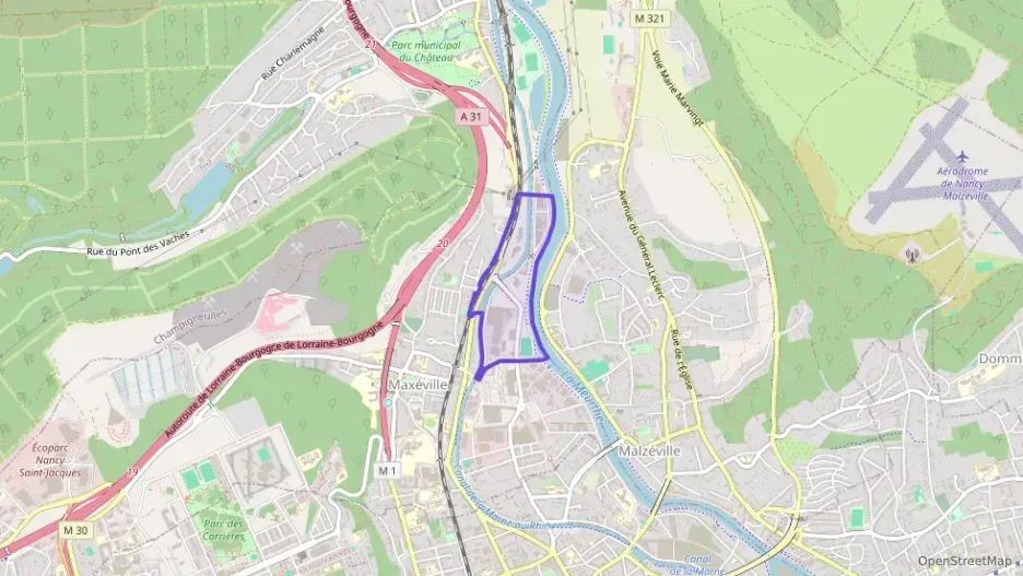 Appartement 42 m² une piece à vendre à Maxéville