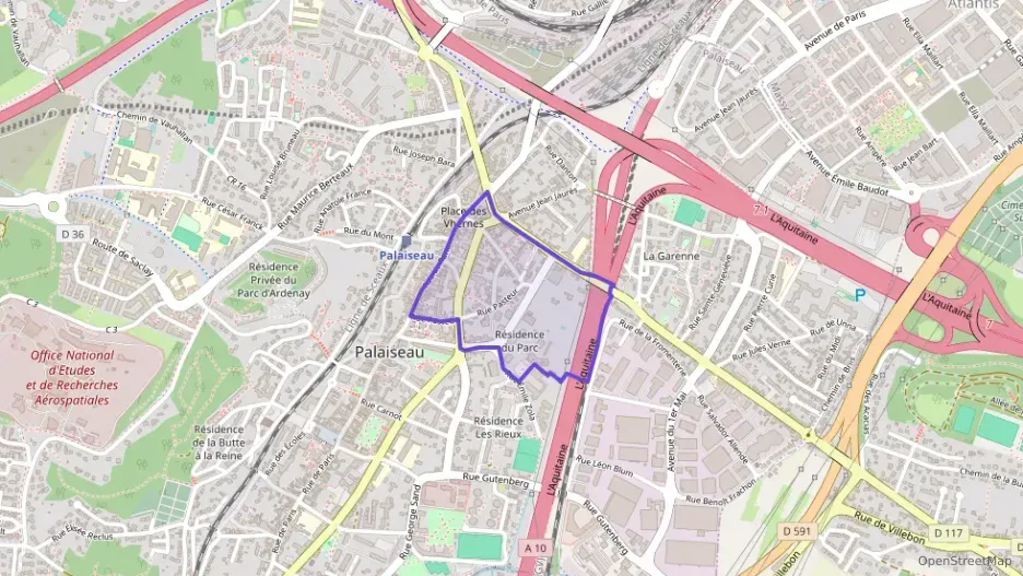 Appartement 50 m² deux pieces à vendre à Palaiseau