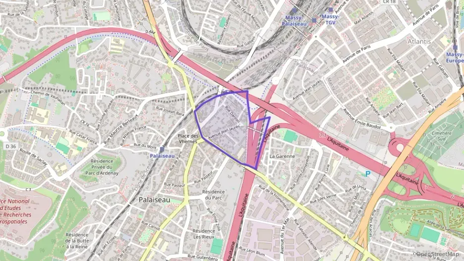 Appartement 40 m² deux pieces à vendre à Palaiseau