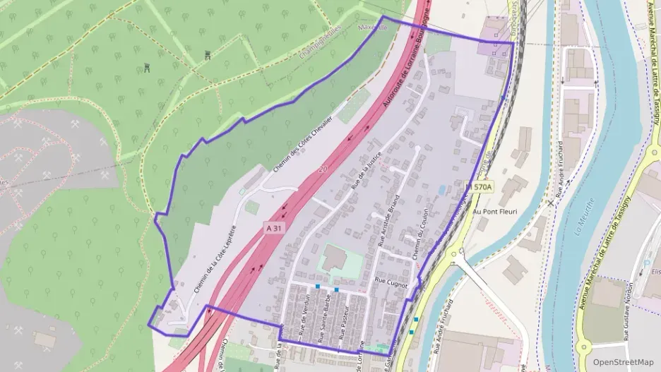 Appartement 75 m² quatre pièces à vendre à Maxéville