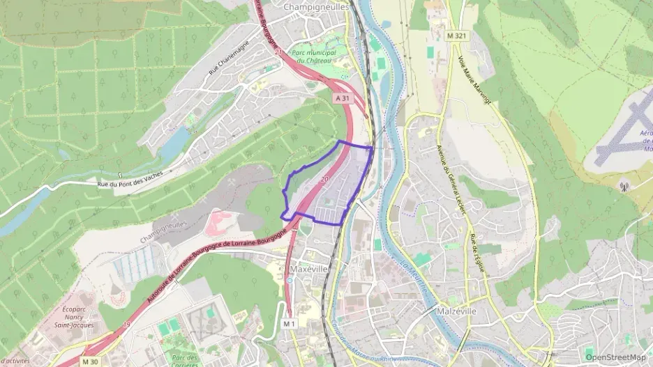 Appartement 85 m² trois pièces à vendre à Maxéville