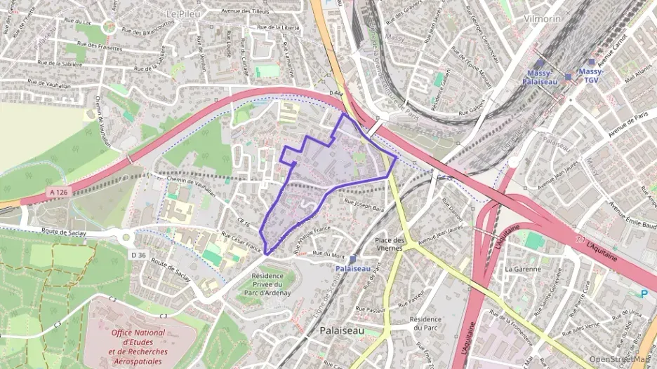 Appartement 60 m² trois pièces à vendre à Palaiseau