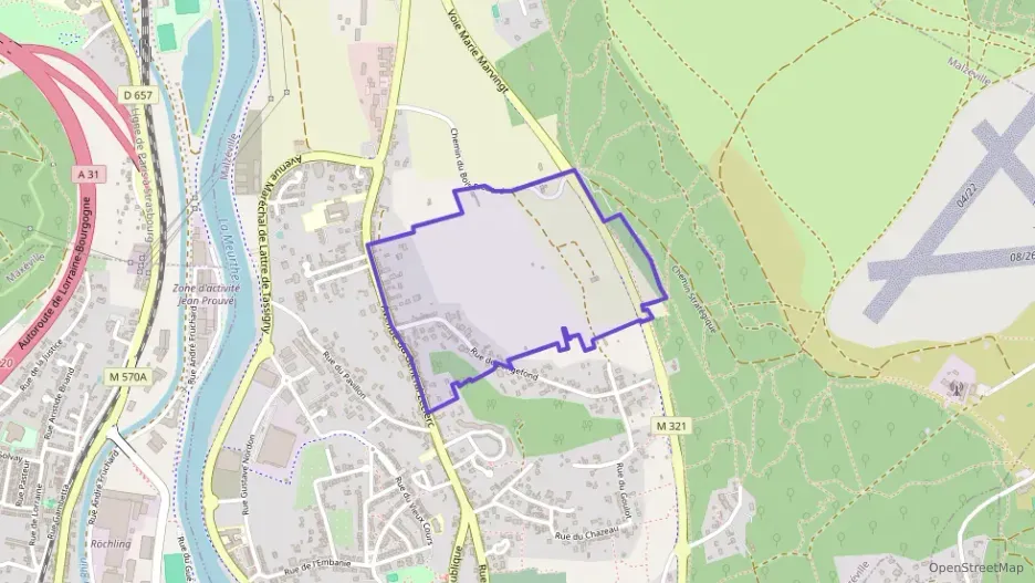 Appartement 99 m² trois pièces à vendre à Malzéville