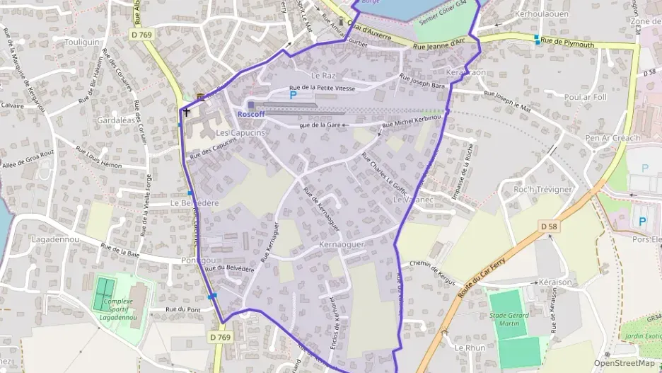 Appartement 60 m² trois pièces à vendre à Roscoff