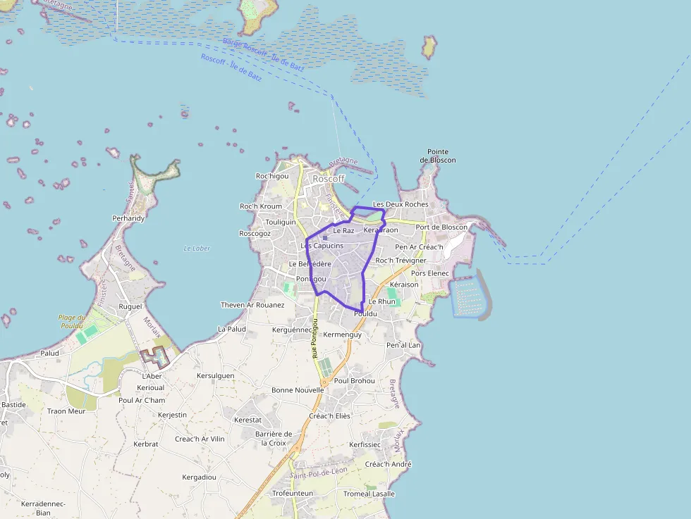 Appartement 60 m² trois pièces à vendre à Roscoff