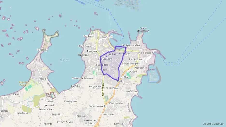 Appartement 60 m² trois pièces à vendre à Roscoff