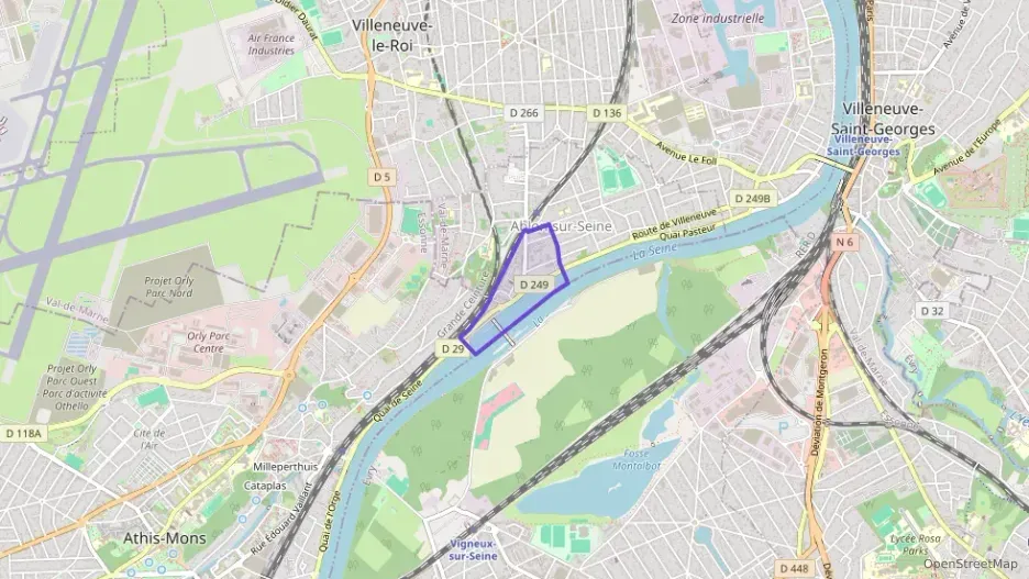 Appartement 69 m² trois pièces à vendre à Ablon-sur-Seine