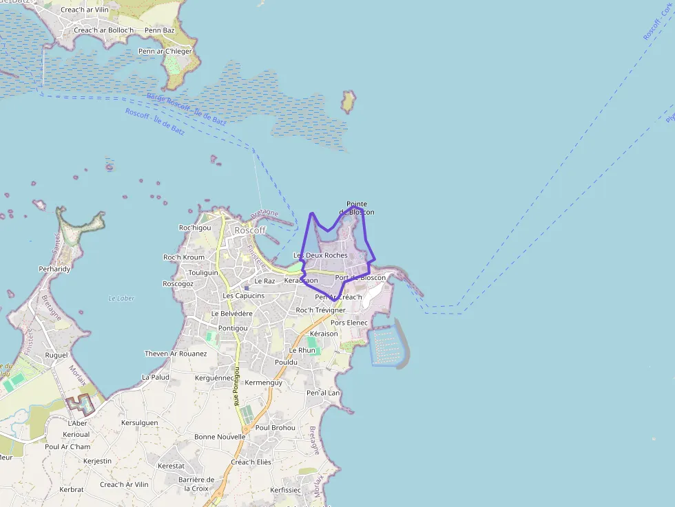 Appartement 70 m² trois pièces à vendre à Roscoff