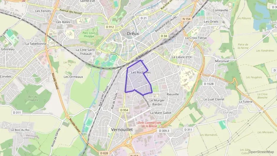 Appartement 53 m² trois pièces à vendre à Dreux