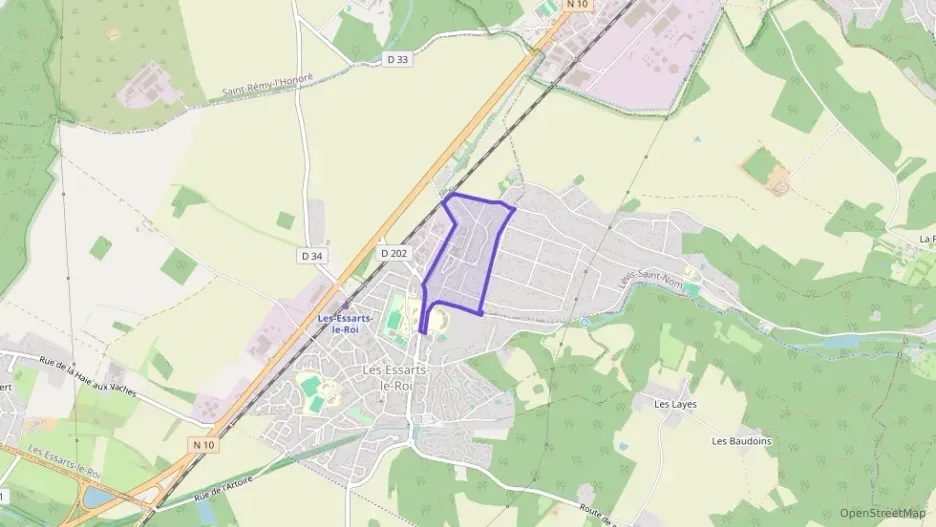 Appartement 28 m² une piece à vendre à Les Essarts-le-Roi Appartement 28 m² une piece à vendre à Les Essarts-le-Roi