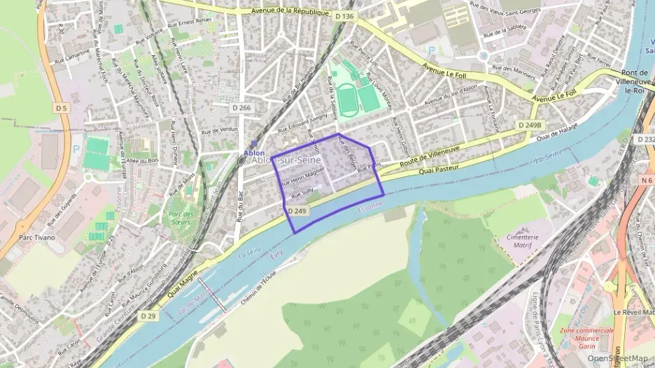 Appartement 68 m² trois pièces à vendre à Ablon-sur-Seine