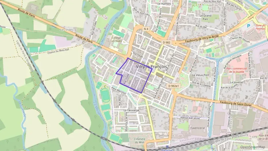 Appartement 50 m² deux pieces à vendre à Vitry-le-François