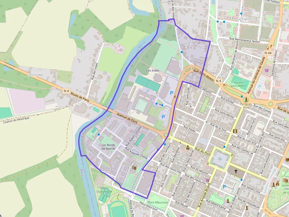 Appartement 54 m² trois pièces à vendre à Vitry-le-François