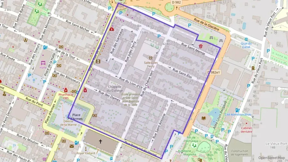 Appartement 63 m² quatre pièces à vendre à Vitry-le-François Appartement 63 m² quatre pièces à vendre à Vitry-le-François