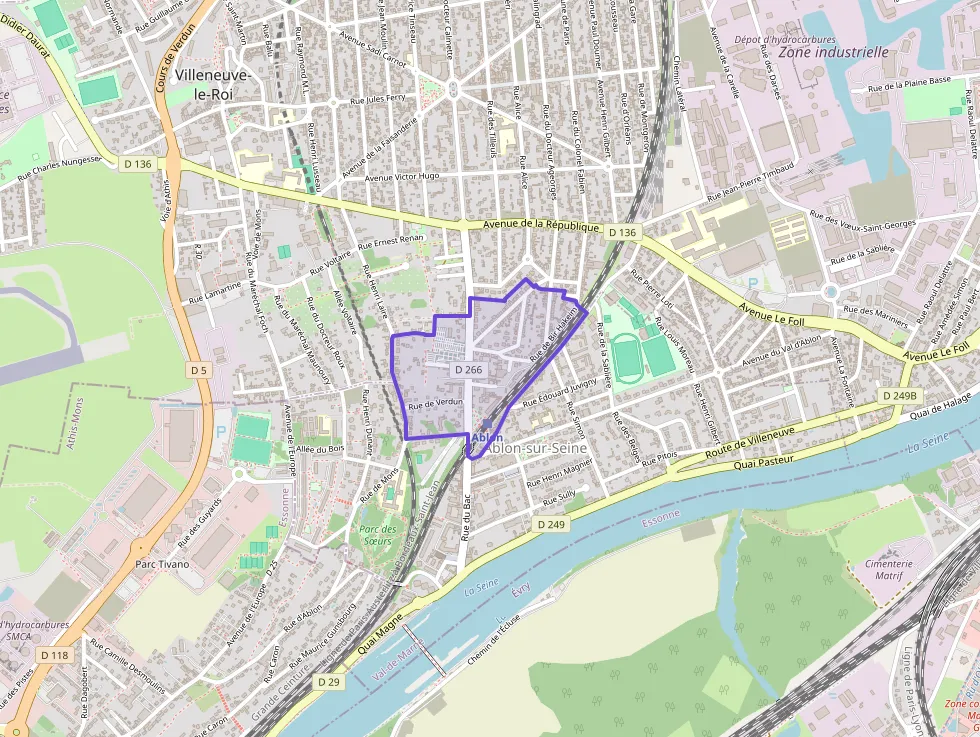 Appartement 60 m² une piece à vendre à Ablon-sur-Seine