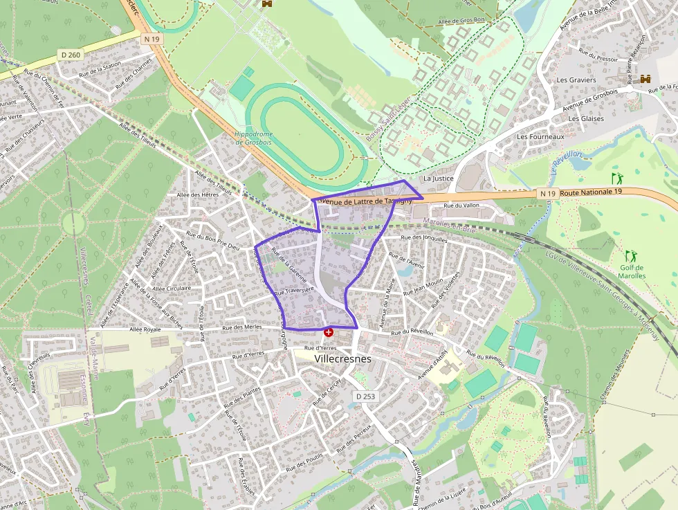 Appartement 56 m² trois pièces à vendre à Villecresnes