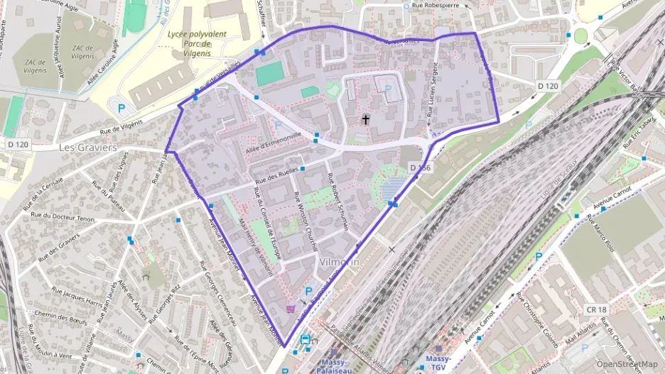 Appartement 71 m² trois pièces à vendre à Massy