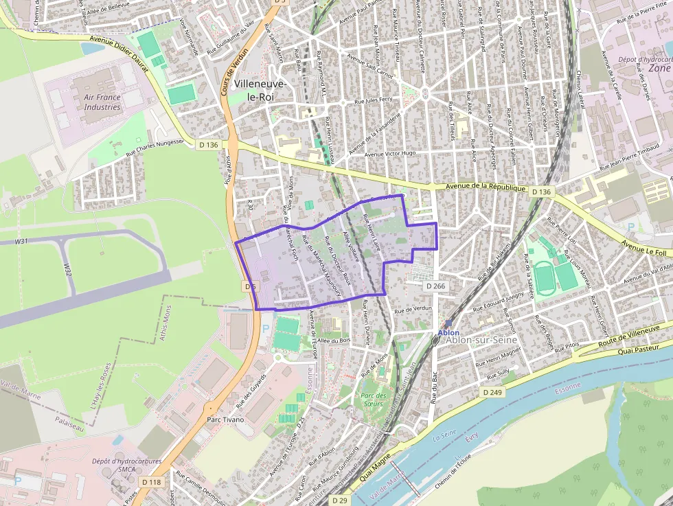 Appartement 51 m² trois pièces à vendre à Villeneuve-le-Roi