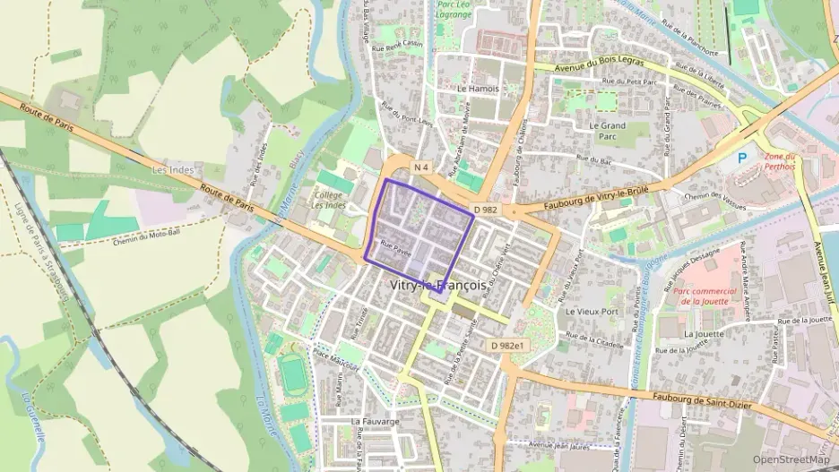 Appartement 44 m² deux pieces à vendre à Vitry-le-François