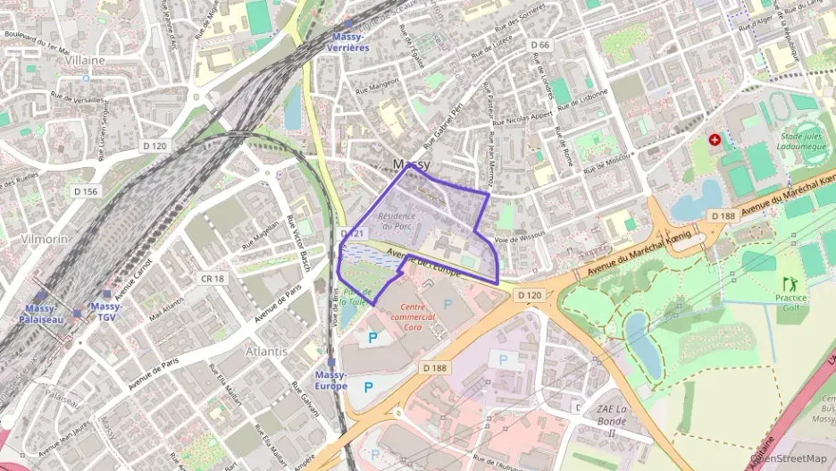 Appartement 78 m² trois pièces à vendre à Massy