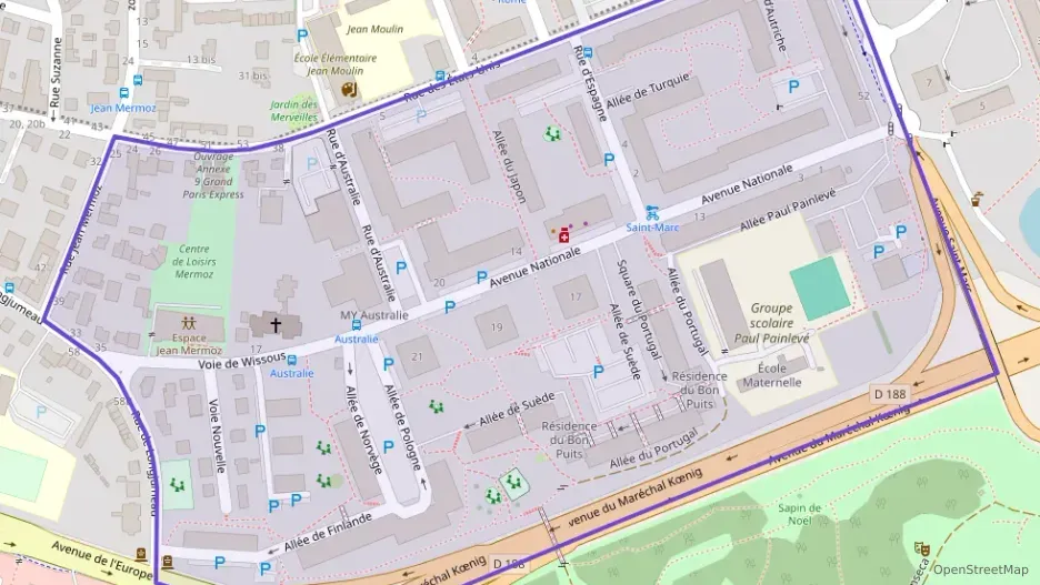 Appartement 76 m² trois pièces à vendre à Massy Appartement 76 m² trois pièces à vendre à Massy