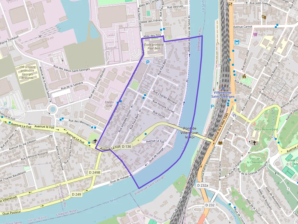 Appartement 58 m² deux pieces à vendre à Villeneuve-le-Roi