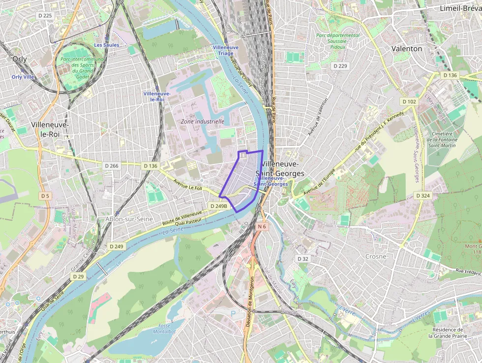 Appartement 58 m² deux pieces à vendre à Villeneuve-le-Roi