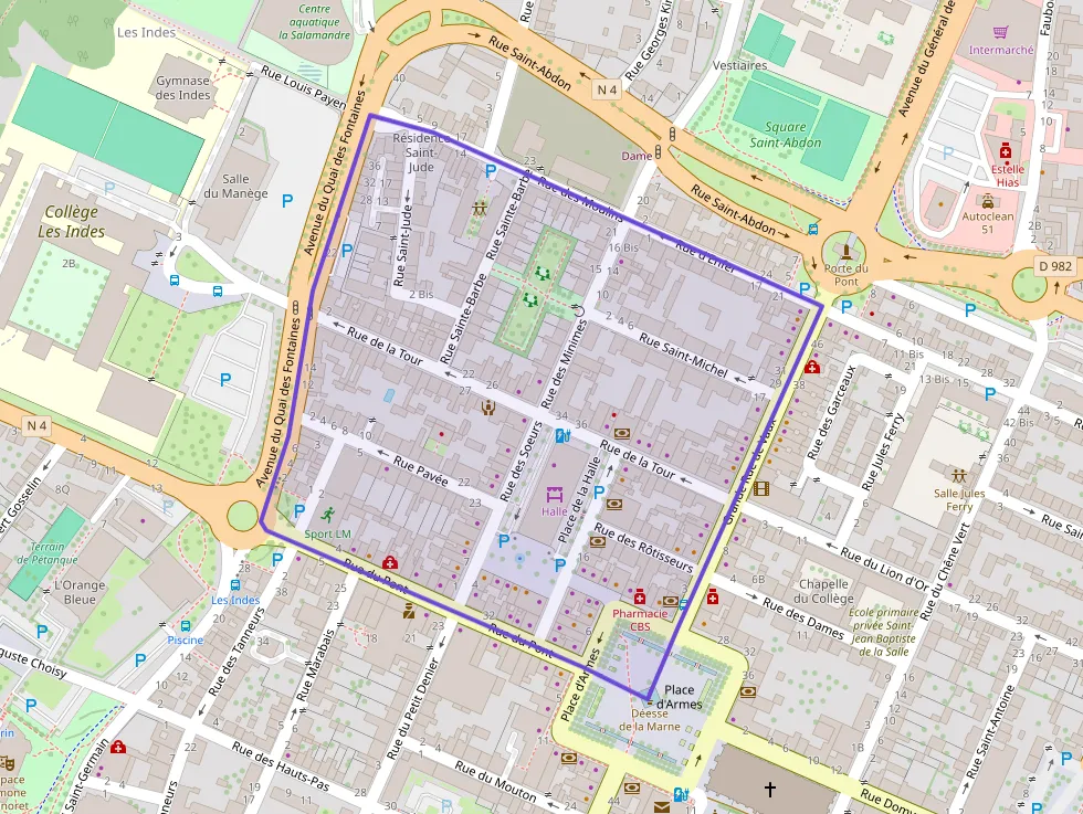 Appartement 49 m² une piece à vendre à Vitry-le-François