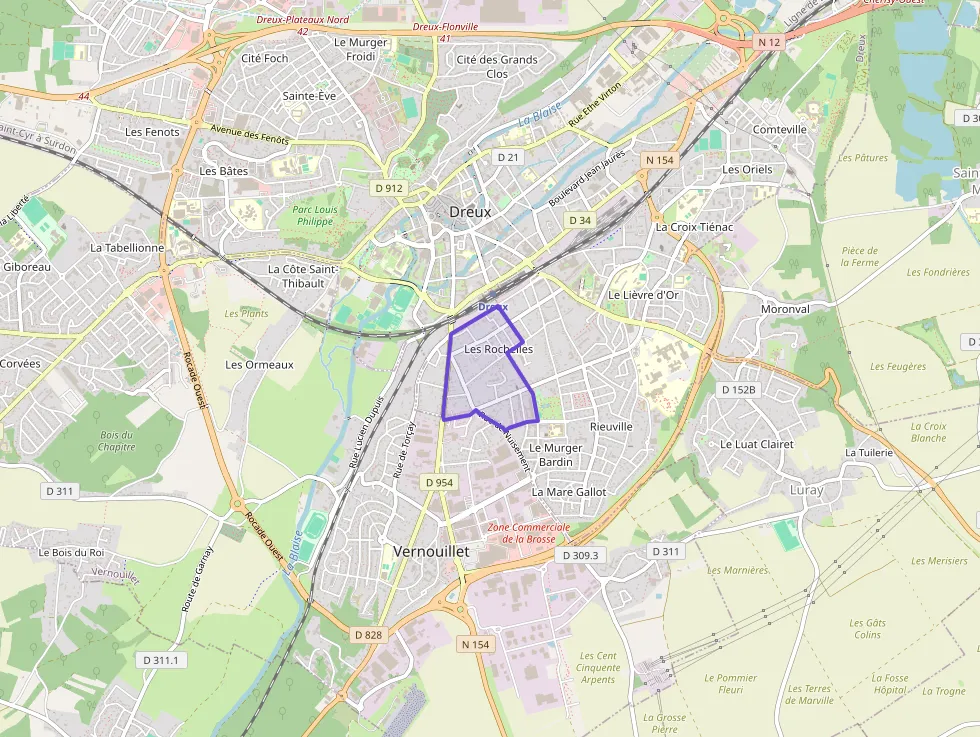 Appartement 42 m² deux pieces à vendre à Dreux