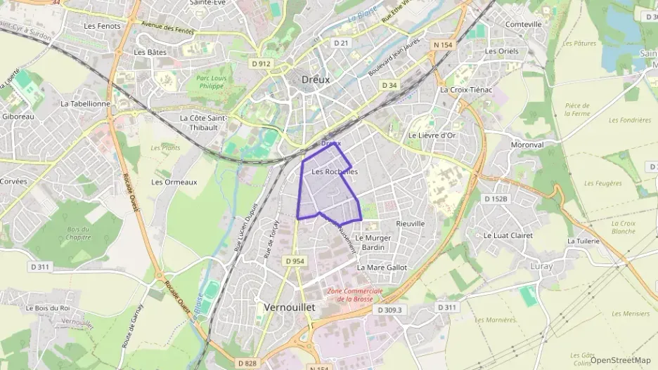 Appartement 42 m² deux pieces à vendre à Dreux