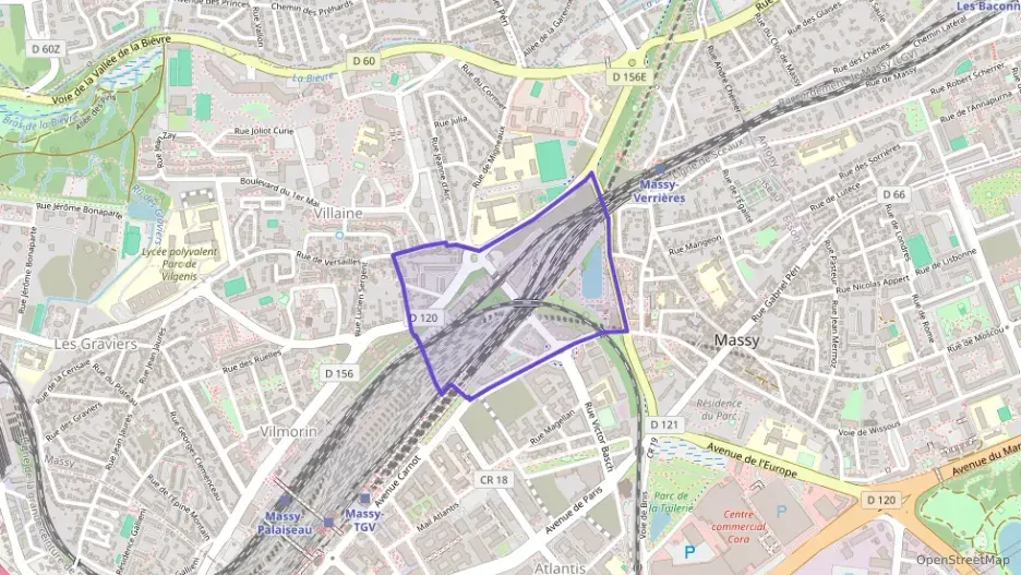 Appartement 60 m² trois pièces à vendre à Massy