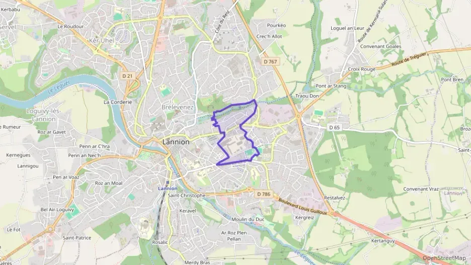 Appartement 30 m² une piece à vendre à Lannion