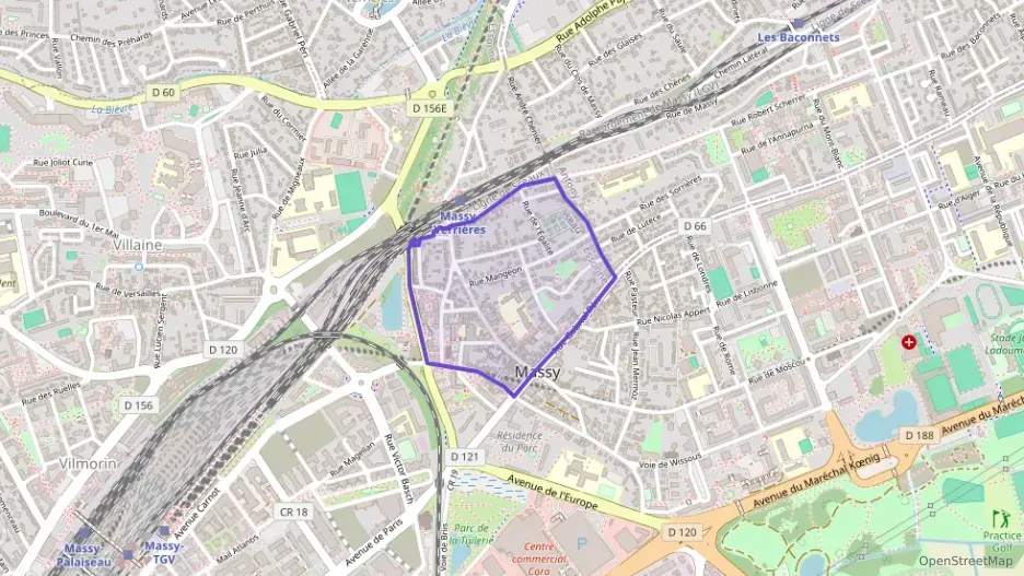 Appartement 62 m² trois pièces à vendre à Massy Appartement 62 m² trois pièces à vendre à Massy