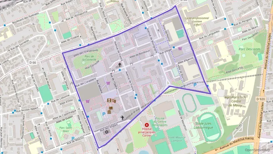 Appartement 88 m² quatre pièces à vendre à Massy