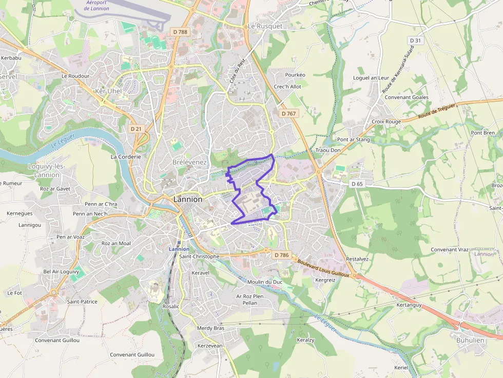 Appartement 50 m² deux pieces à vendre à Lannion