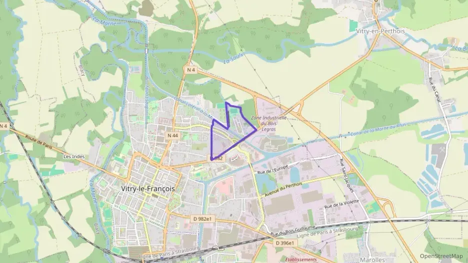 Appartement 73 m² trois pièces à vendre à Vitry-le-François