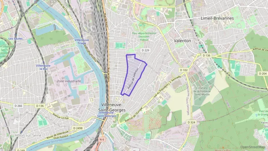 Appartement 36 m² trois pièces à vendre à Villeneuve-Saint-Georges